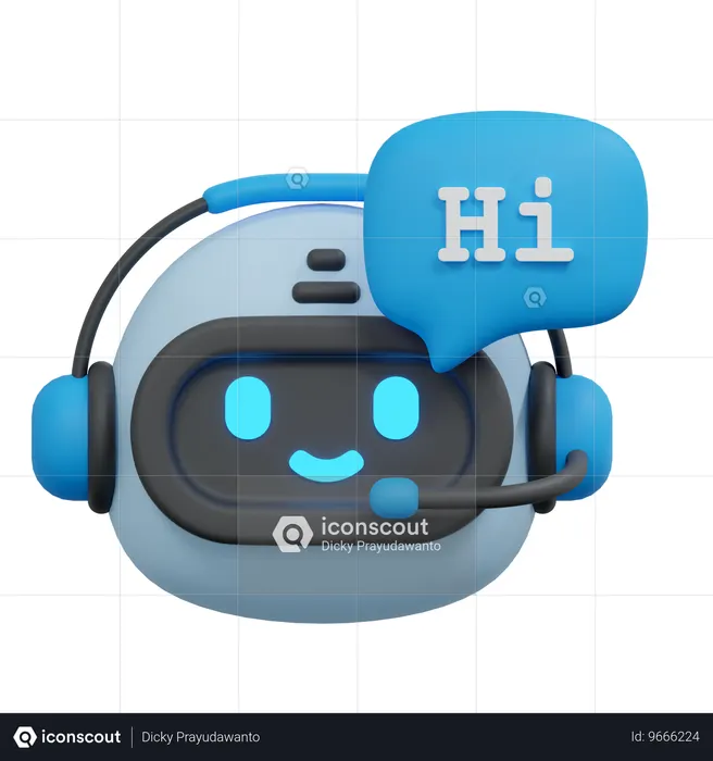 Chatbot  3D Icon