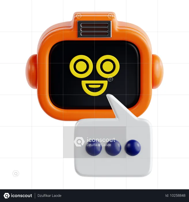 Chatbot  3D Icon