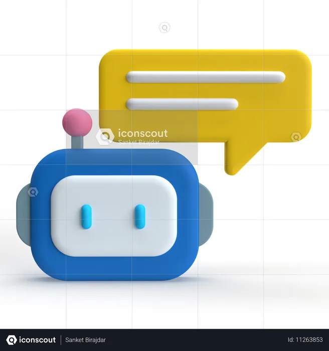 Chatbot  3D Icon