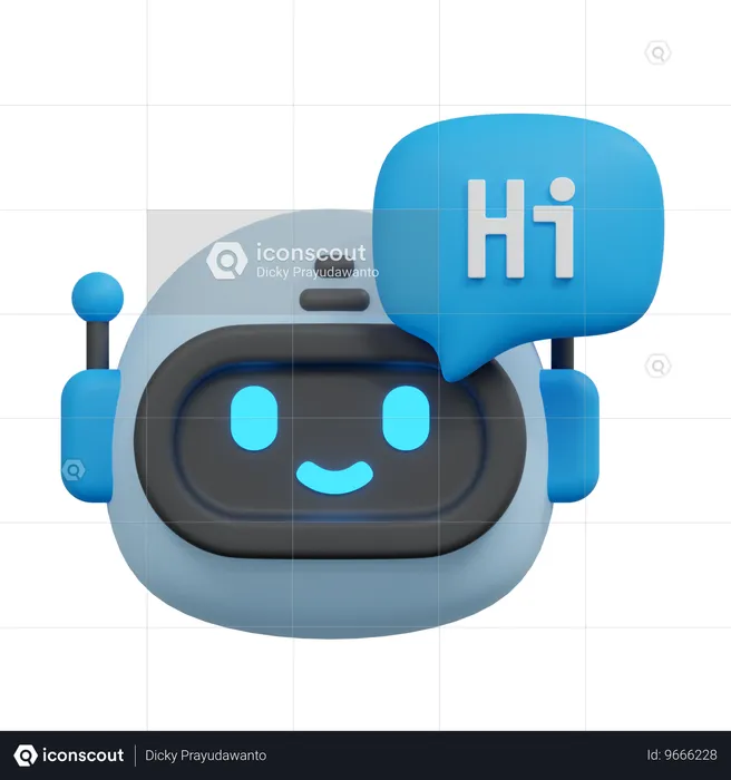 Chatbot  3D Icon