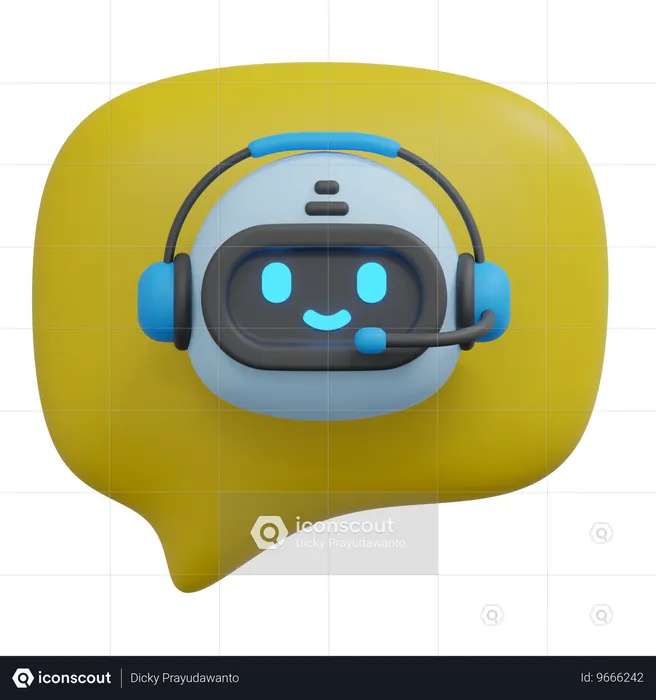 Chatbot  3D Icon