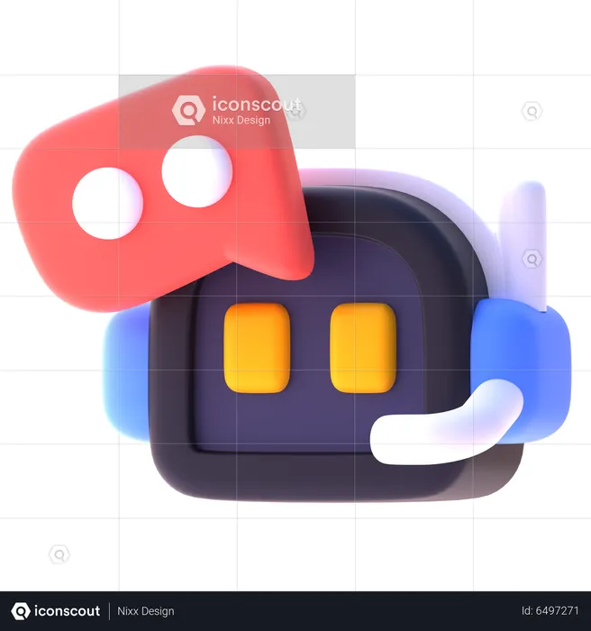 Chatbot  3D Icon