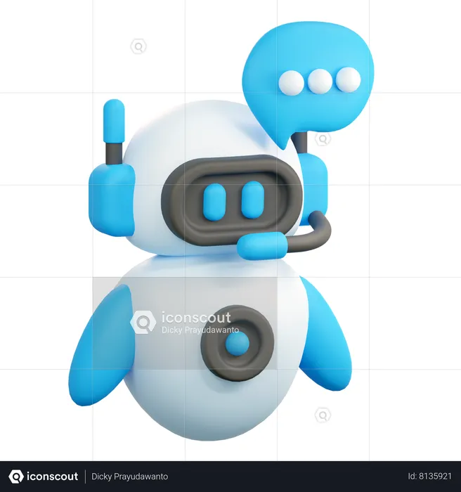 Chatbot  3D Icon