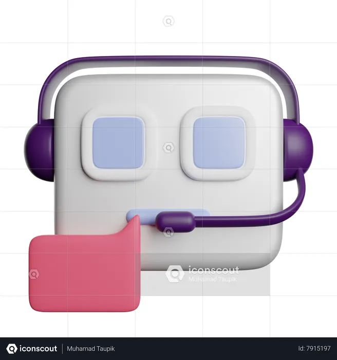 Chatbot  3D Icon