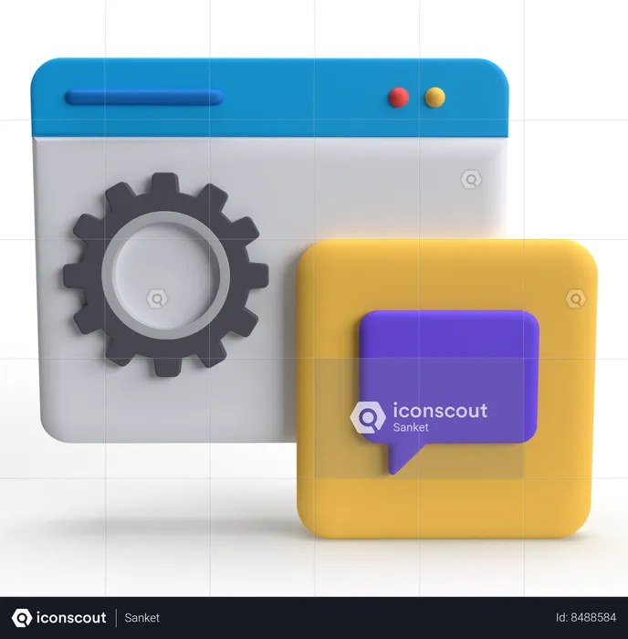 Chatbot  3D Icon