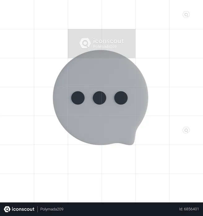 Chatbox  3D Icon