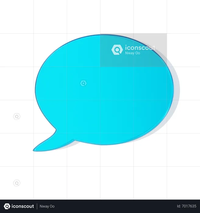 Chatten  3D Icon