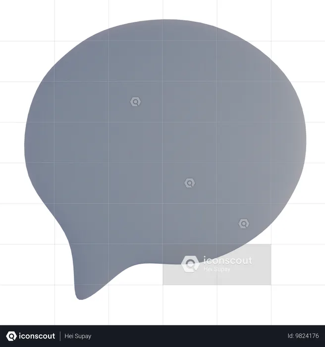 Chatting Babble  3D Icon