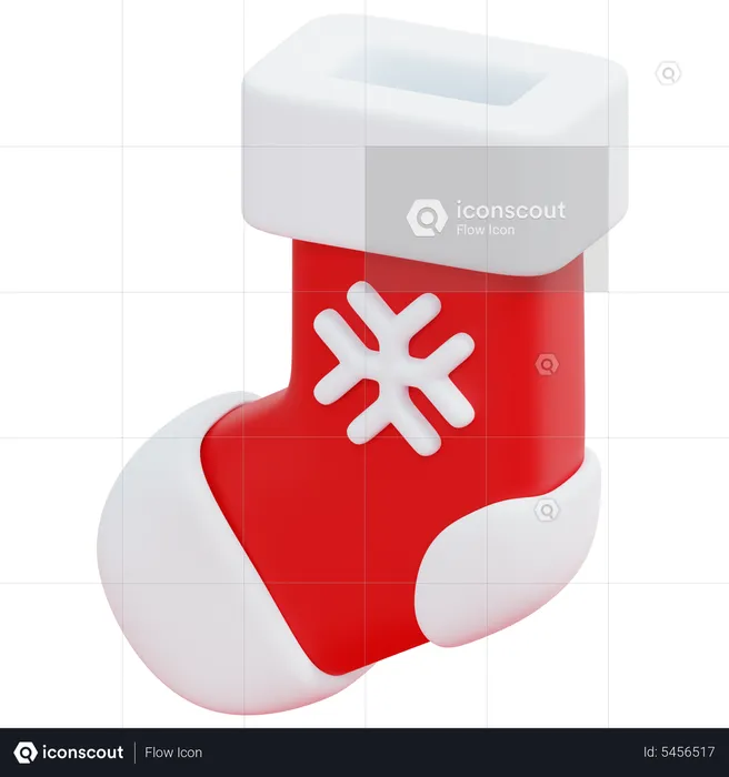 Chaussette de Noël  3D Icon