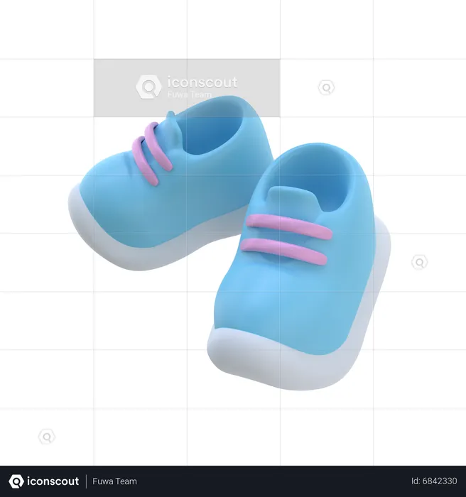 Chaussures  3D Icon