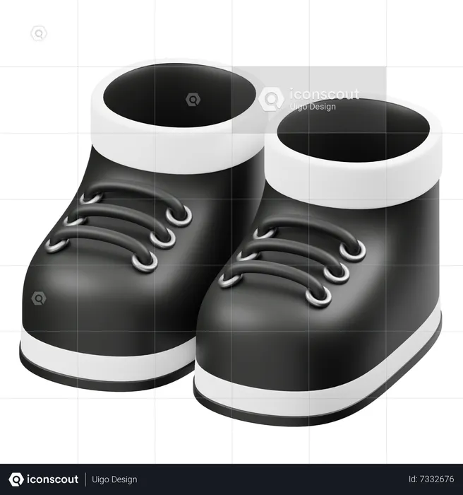 Chaussures  3D Icon