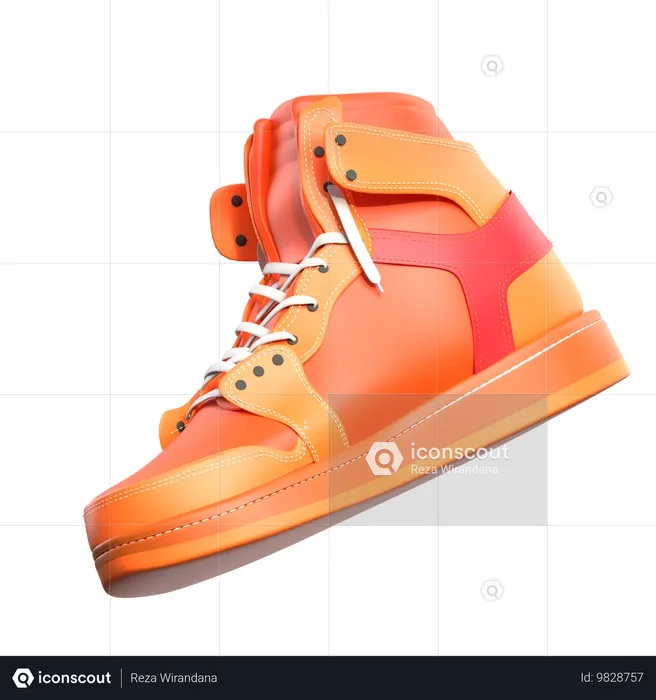 Chaussure de basket-ball  3D Icon