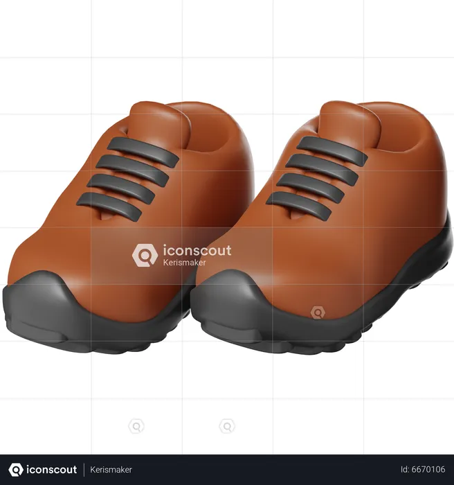 Chaussures de randonnée  3D Icon