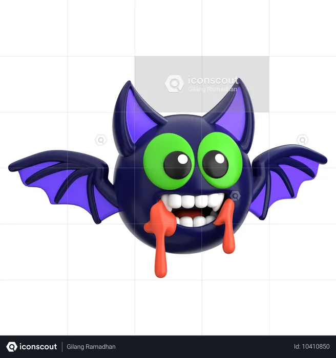 Chauve-souris vampire  3D Icon