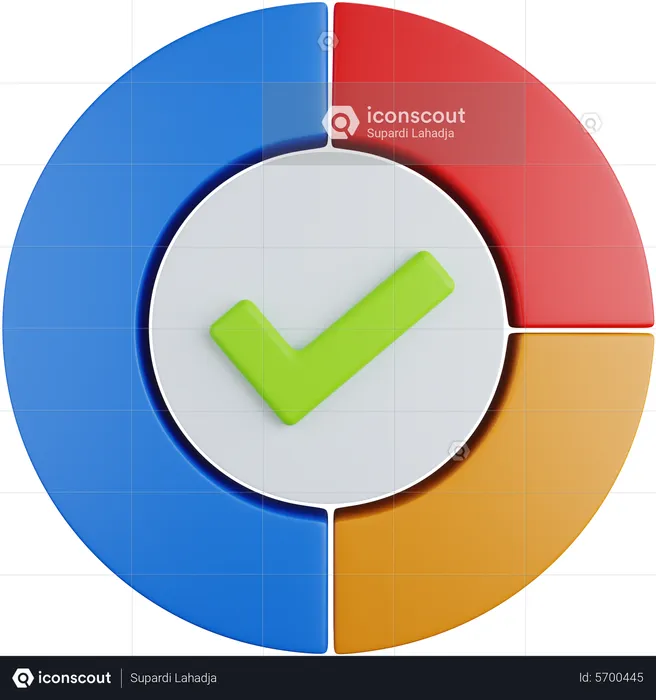 Check Analysis  3D Icon