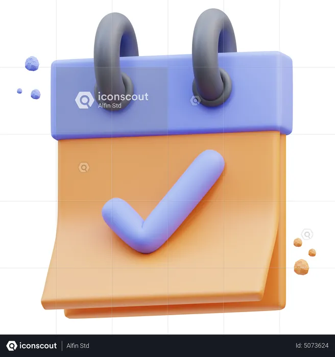 Check Appointment  3D Icon