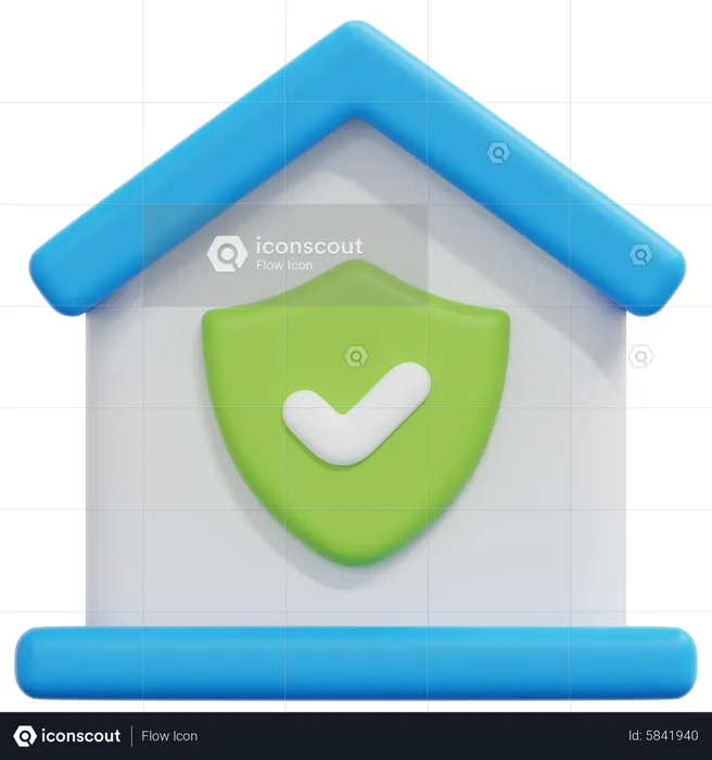 Check Home Security  3D Icon