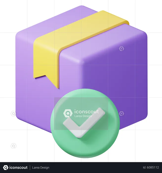 Check Product  3D Icon