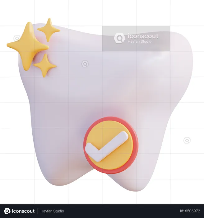 Vérifier la dent  3D Icon