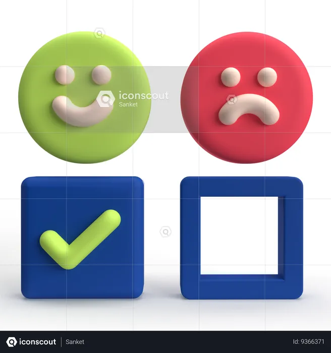 Checkbox  3D Icon