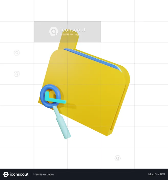 Checked Folder  3D Icon