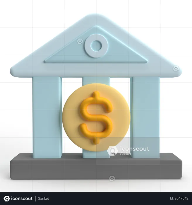 Checking Account  3D Icon