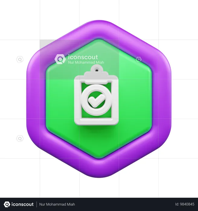 Checklist  3D Icon