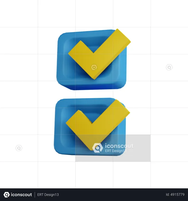 Checklist  3D Icon