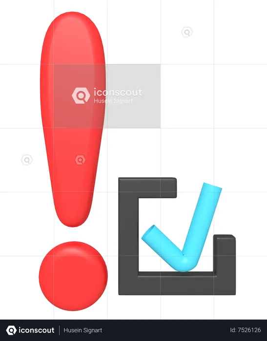 Checklist Reminder Emoji 3D Icon
