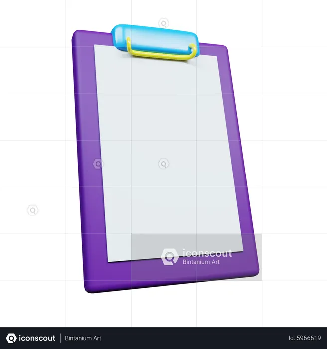Checkliste  3D Icon