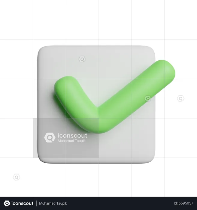 Checkmark  3D Icon