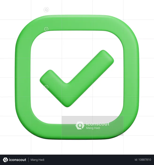 Checkmark  3D Icon