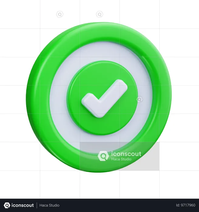 Checkmark  3D Icon