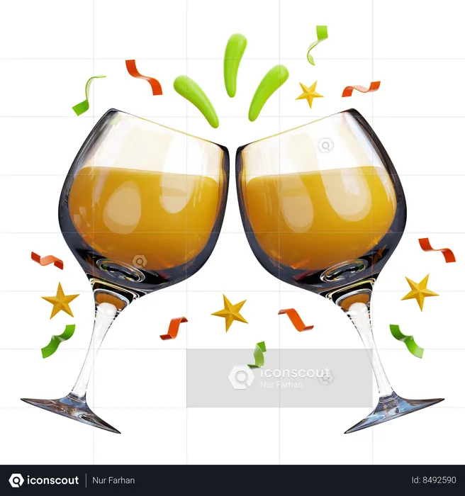 Cheers  3D Icon