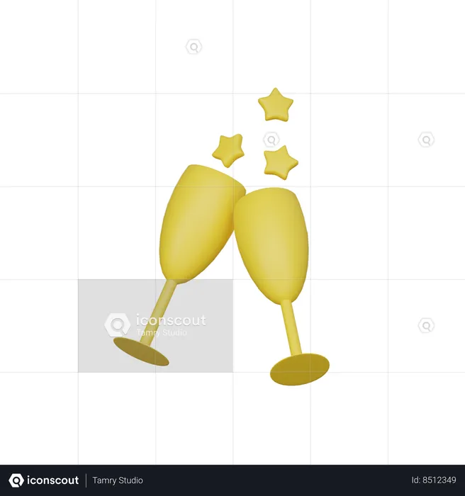 Cheers  3D Icon