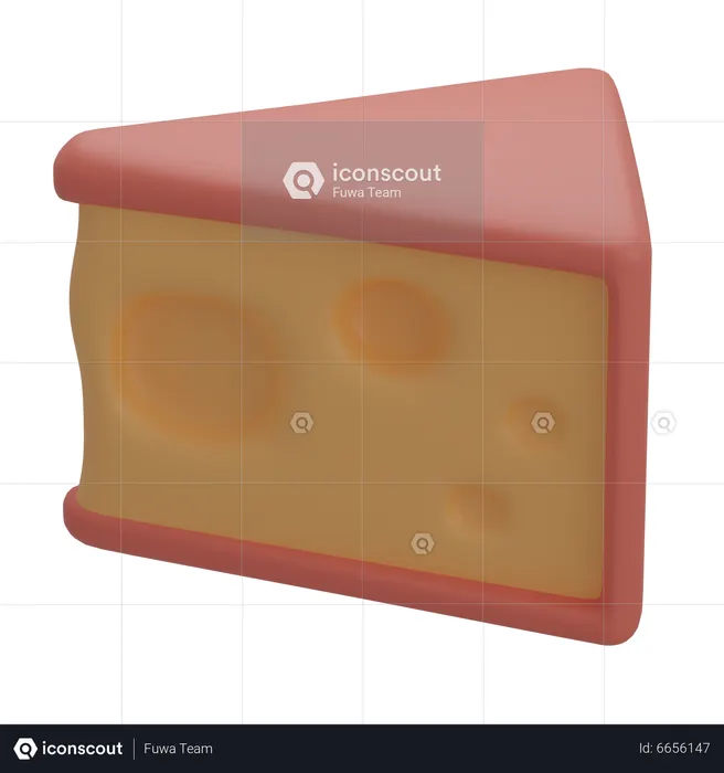 Cheese  3D Icon