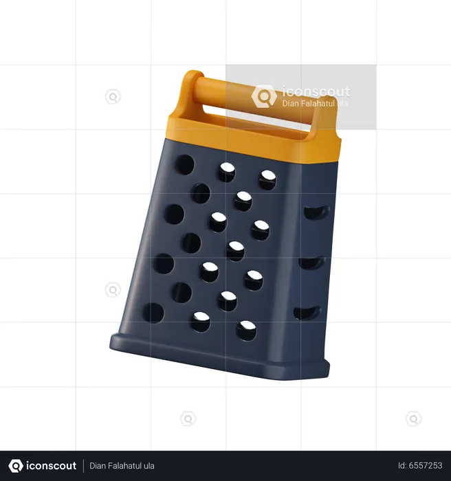 Cheese Grater  3D Icon