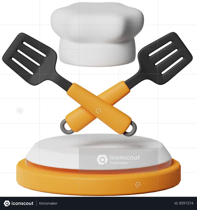 Chefe de cozinha  3D Icon