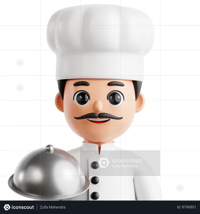 Cocinero  3D Icon