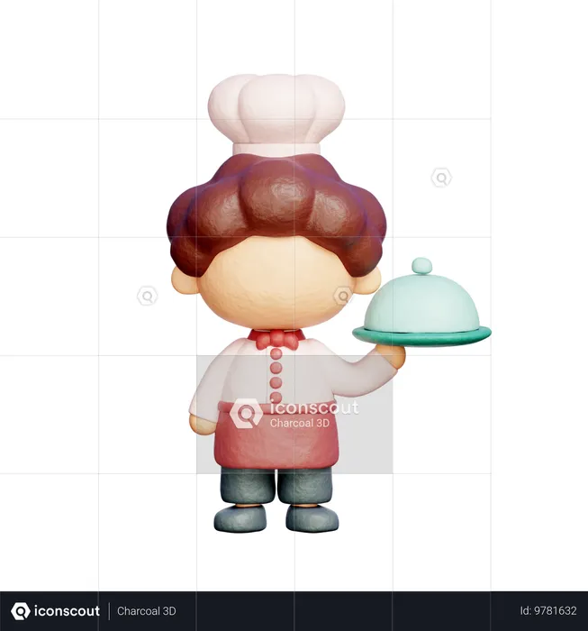 Chef  3D Icon