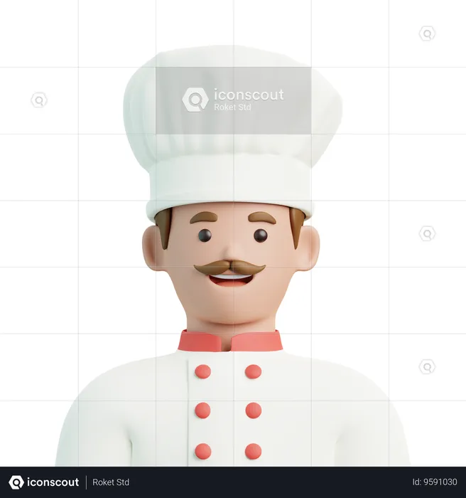 Chef  3D Icon