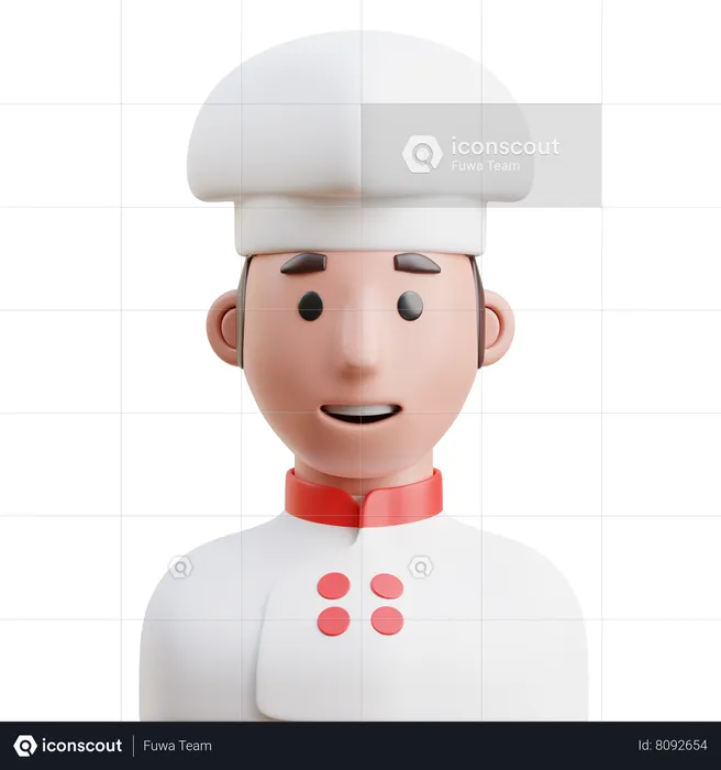 Chef  3D Icon