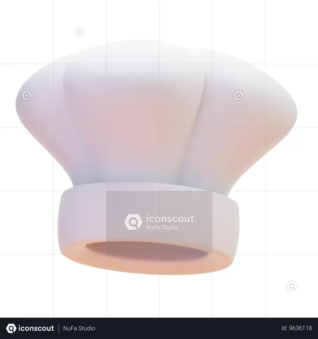 CHEF HAT  3D Icon