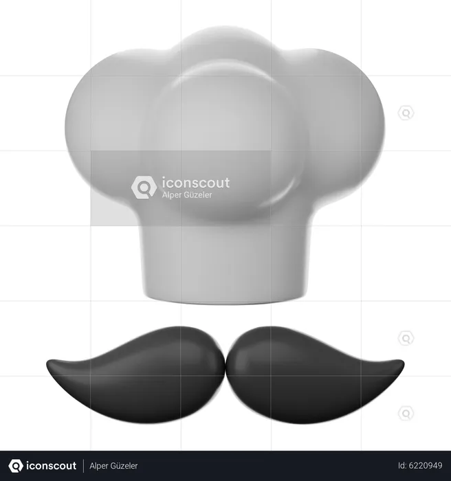 Chef Hat  3D Icon