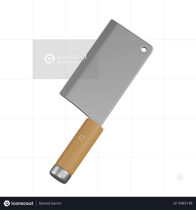 Chef knife  3D Icon