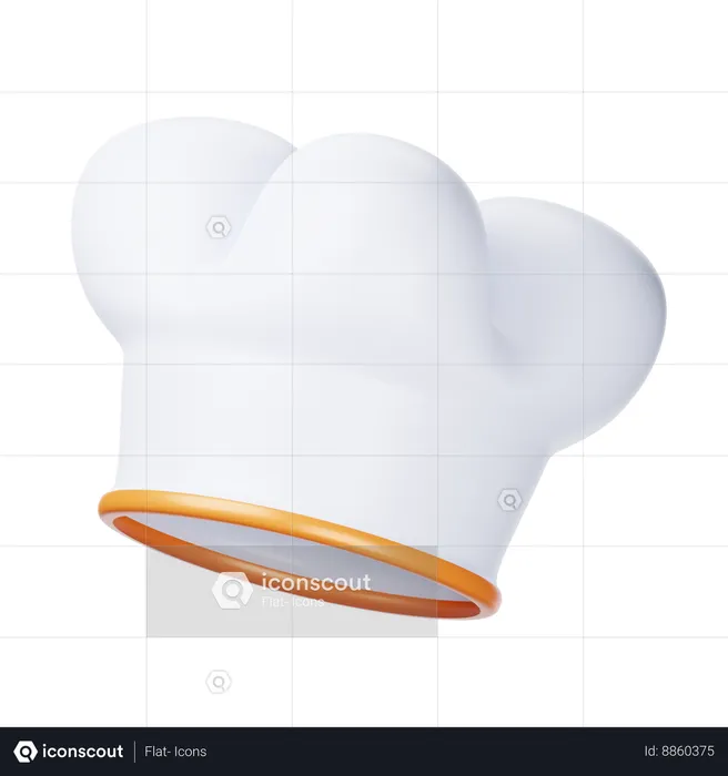 Chefs Hat  3D Icon