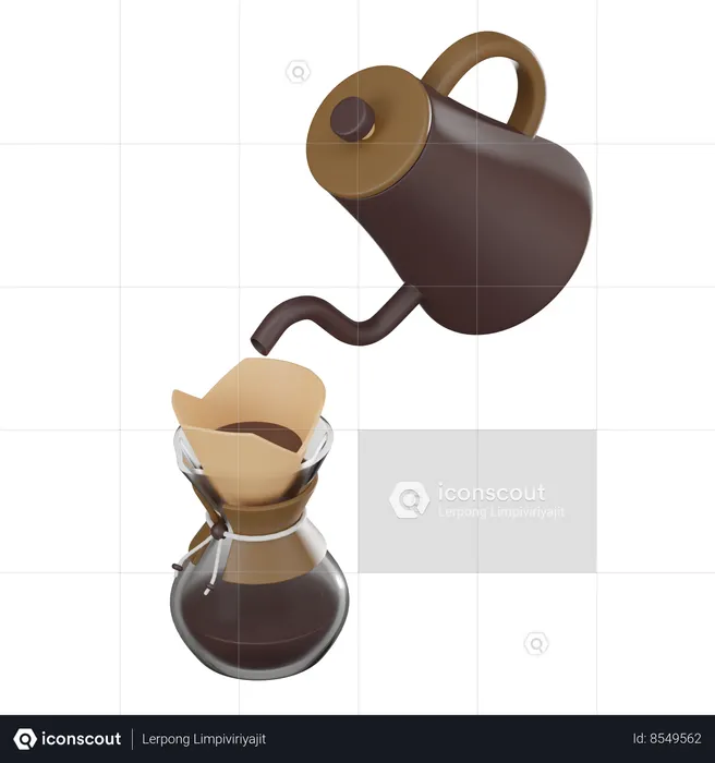 Chemex  3D Icon