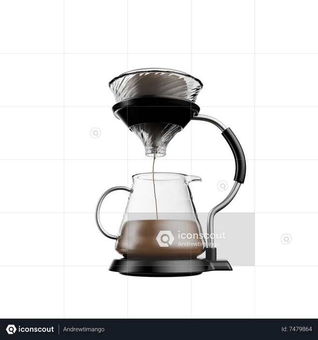 Café químico  3D Icon