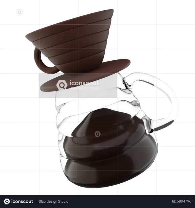 Chemex Coffee  3D Icon