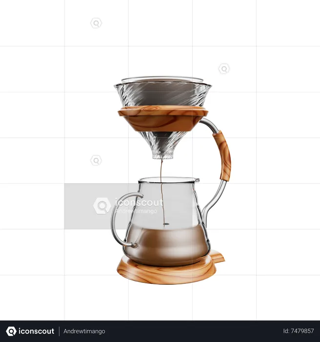 Chemex Coffee  3D Icon